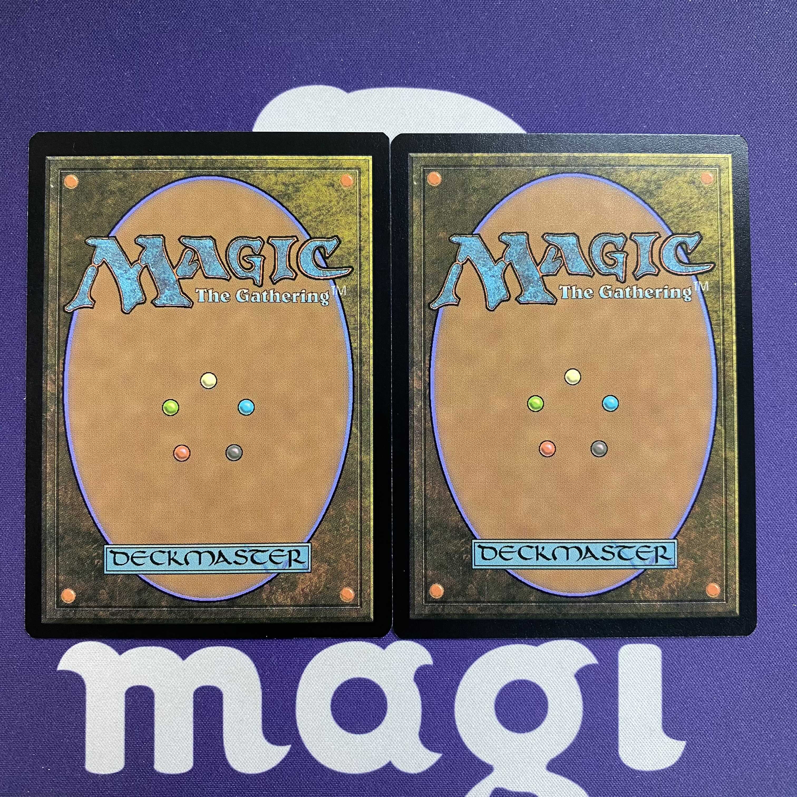 Deserted Beach Borderless Foil Set of 2