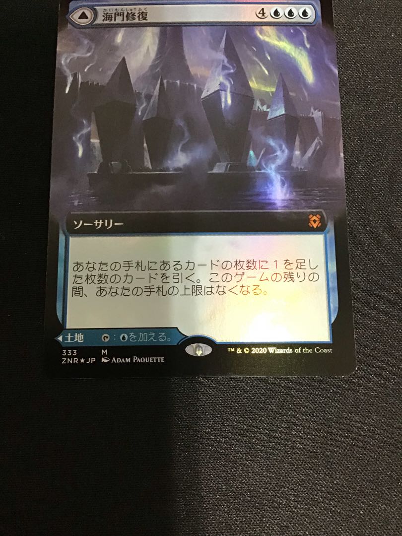 Sea Gate Restoration extended frame foil ZNR