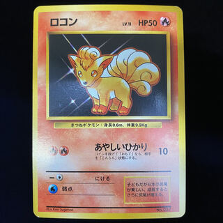 ロコン 初版 旧裏