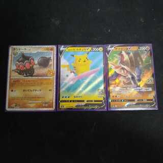 なみのりピカチュウV、ザマゼンタV、ネンドール