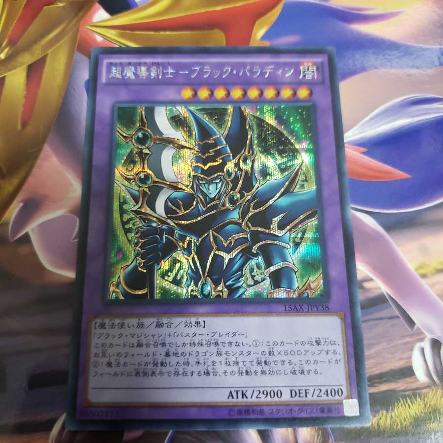 Psychic Mage Swordsman - Black Paladin Secret Rare 15AX