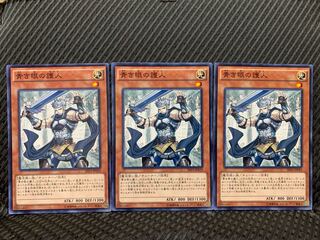 【ぽぽたん】遊戯王 2648 青き眼の護人 3枚 ノーマル