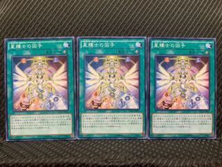 【ぽぽたん】遊戯王 5918 星輝士の因子 3枚 ノーマル