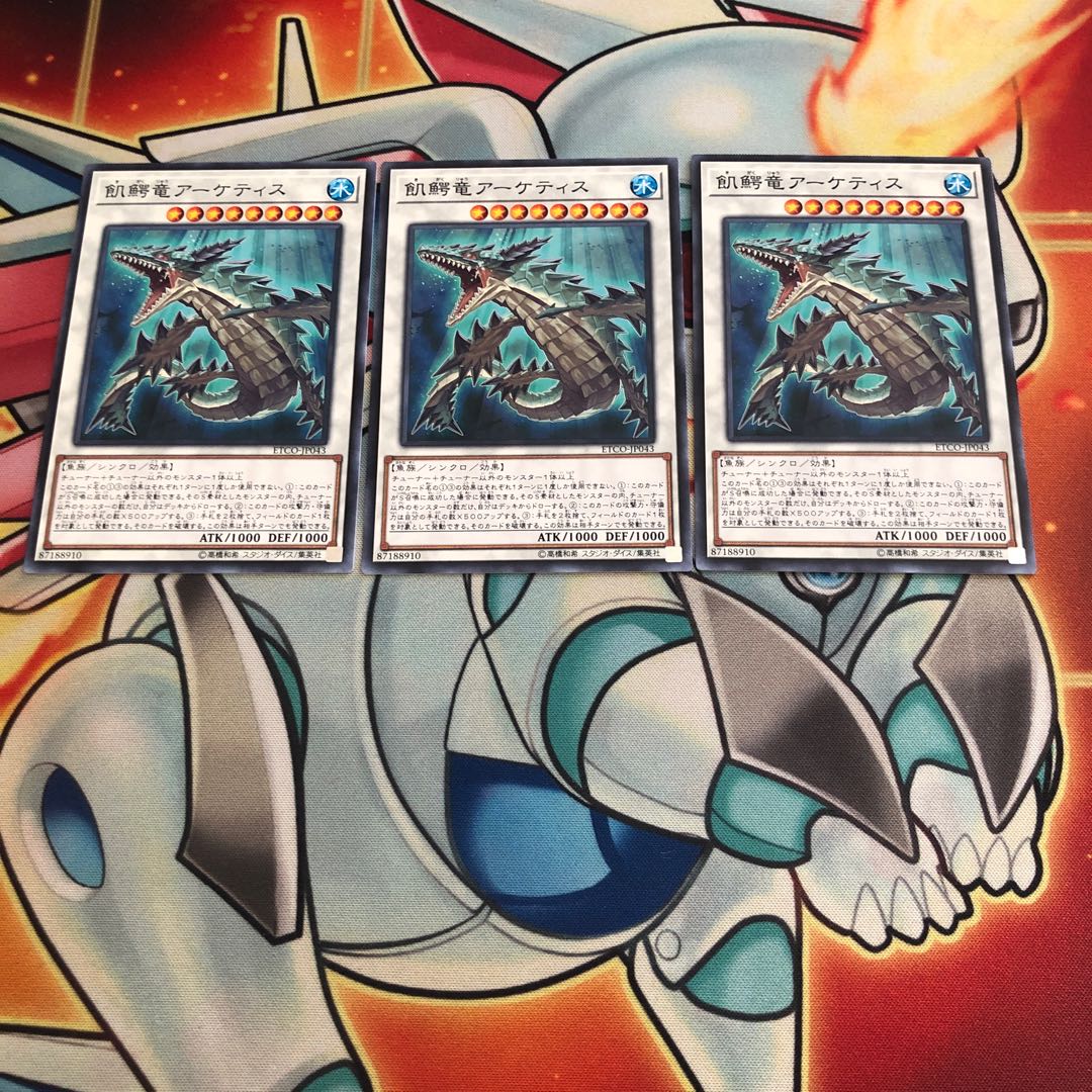 飢鰐竜アーケティス ノーマル　3枚