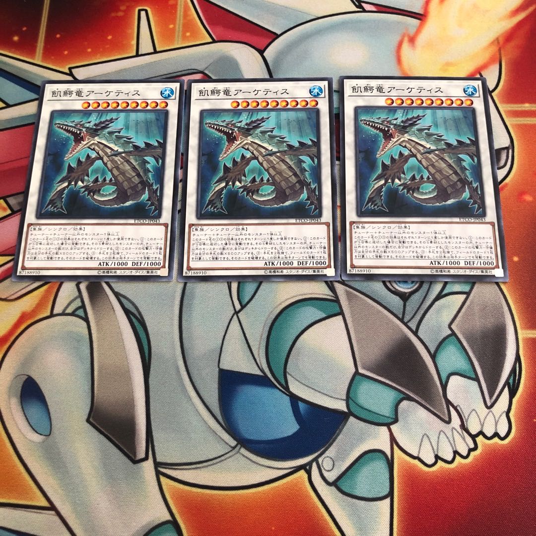 飢鰐竜アーケティス ノーマル　3枚