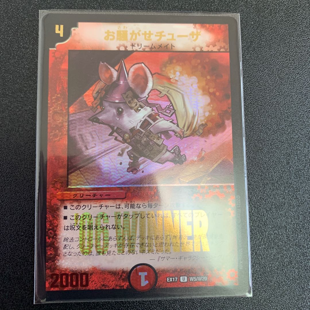 お騒がせチューザ　WINNER