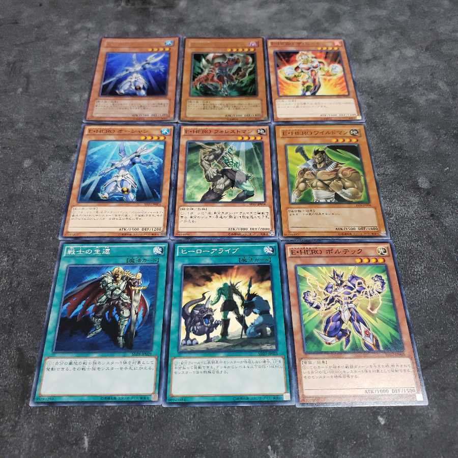 E HERO Deck Parts King of Games Tiger Fugu