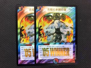 炎槍と水剣の裁き WINNER 2枚