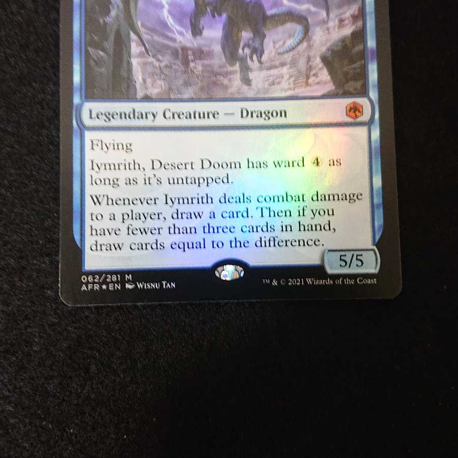 アンパサンド プロモカード 砂漠滅ぼし、イムリス