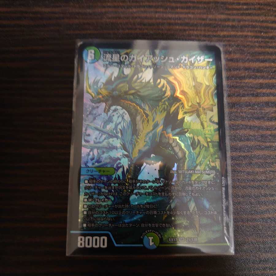 流星のガイアッシュ・カイザー 1枚