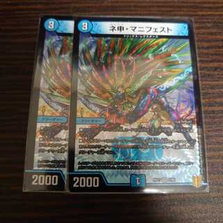 ネ申・マニフェスト 2枚セット