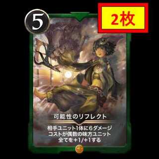 【2枚セット】可能性のリフレクト