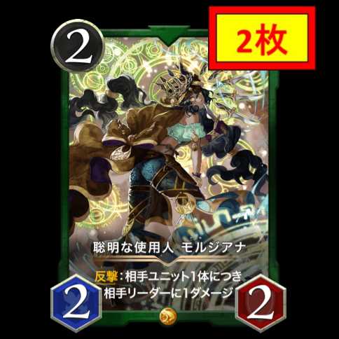 【2枚セット】聡明な使用人 モルジアナ