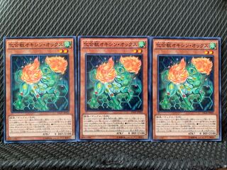 【ぽぽたん】遊戯王 7777 化合獣オキシン・オックス 3枚 ノーマル