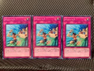 【ぽぽたん】遊戯王 3393 ガムシャラ 3枚 ノーマル