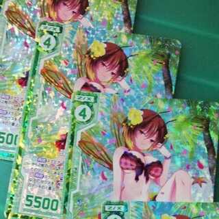 ゼクス　蜂兵愛嬢パルチザン プロモ 4枚セット　foil