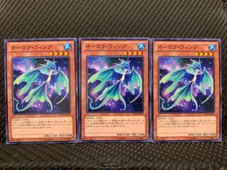 【ぽぽたん】遊戯王 2905 オーロラ・ウィング 3枚 ノーマル