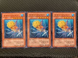 【ぽぽたん】遊戯王 5506 マザー・ブレイン 3枚 ノーマル