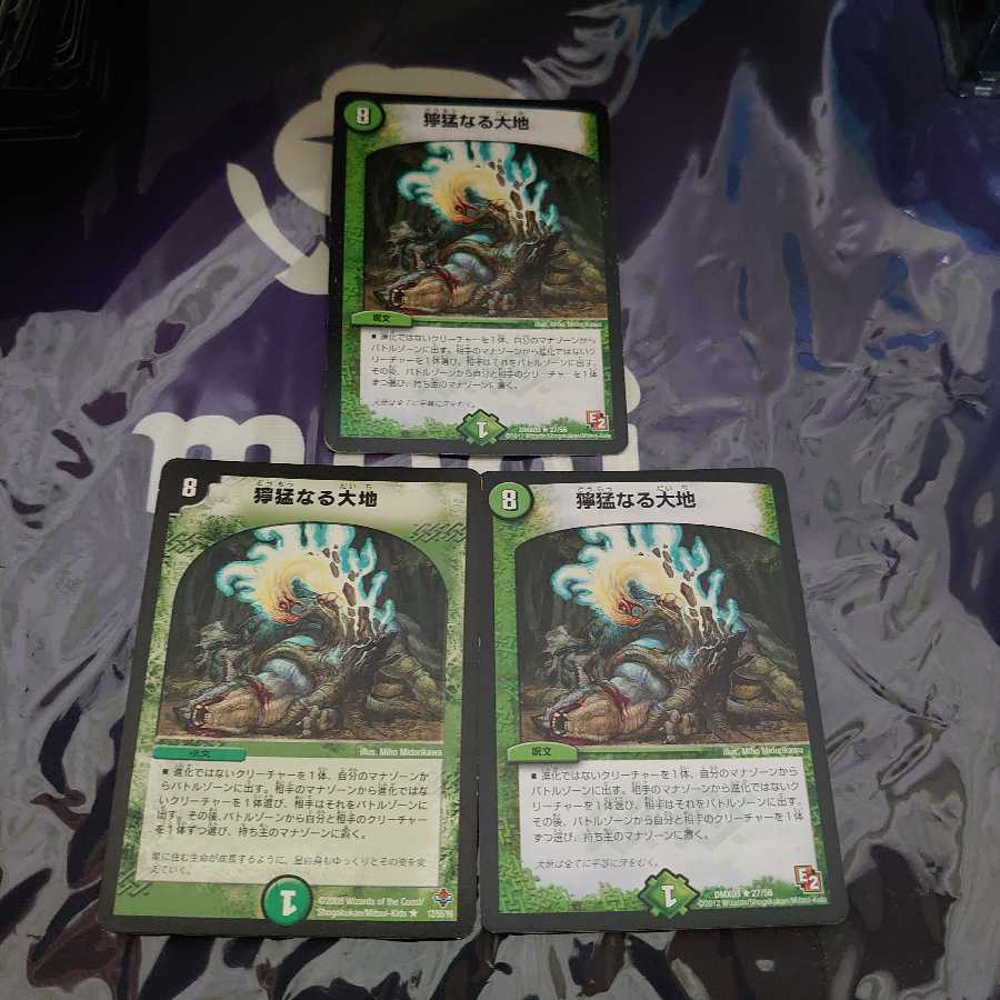 Fierce Earth R 3-card set