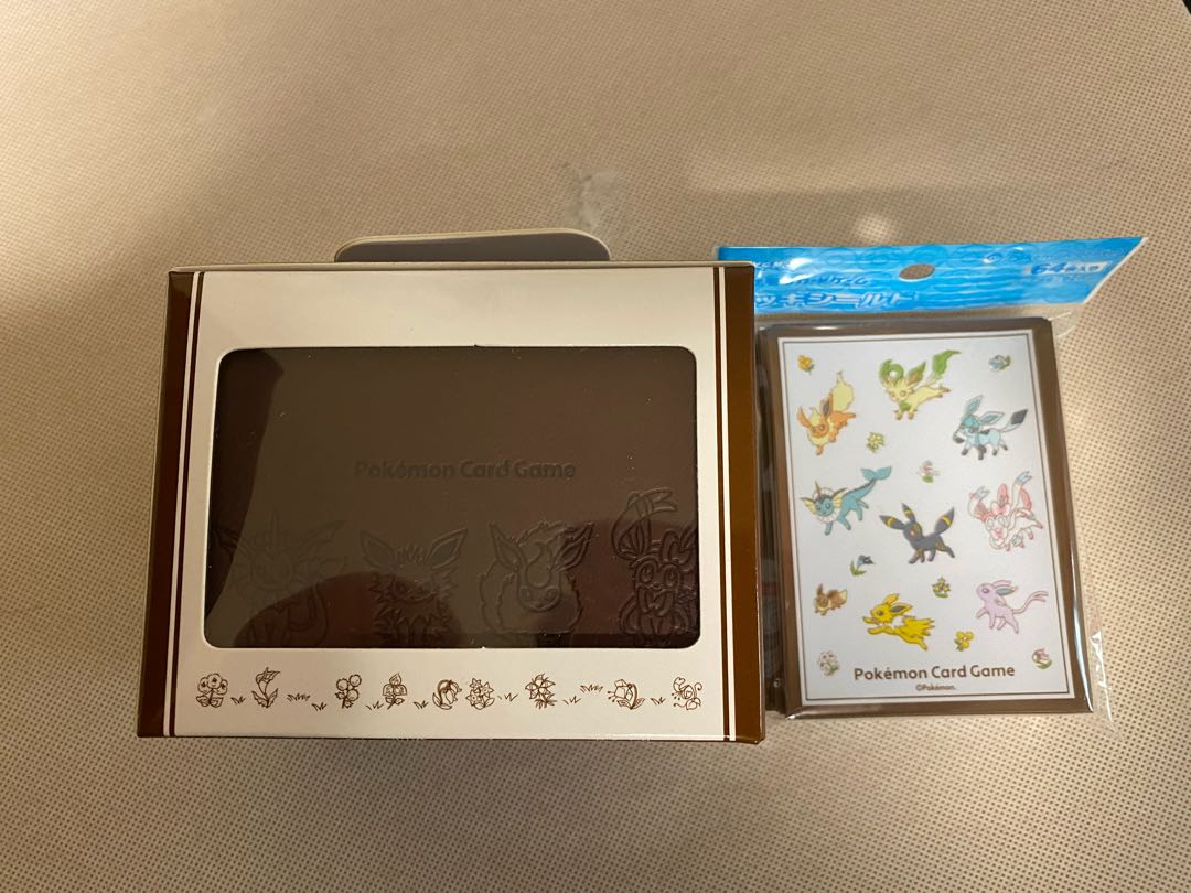 Pokémon Card Game Eevee Deck Case & Deck Shield