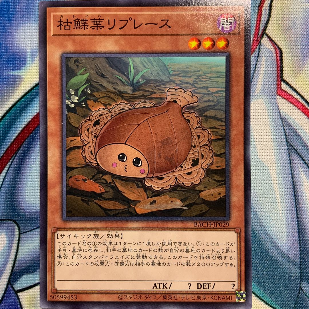 【N】枯鰈葉リプレース 3枚 BACH-JP029