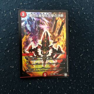 瞬閃と疾駆と双撃の決断