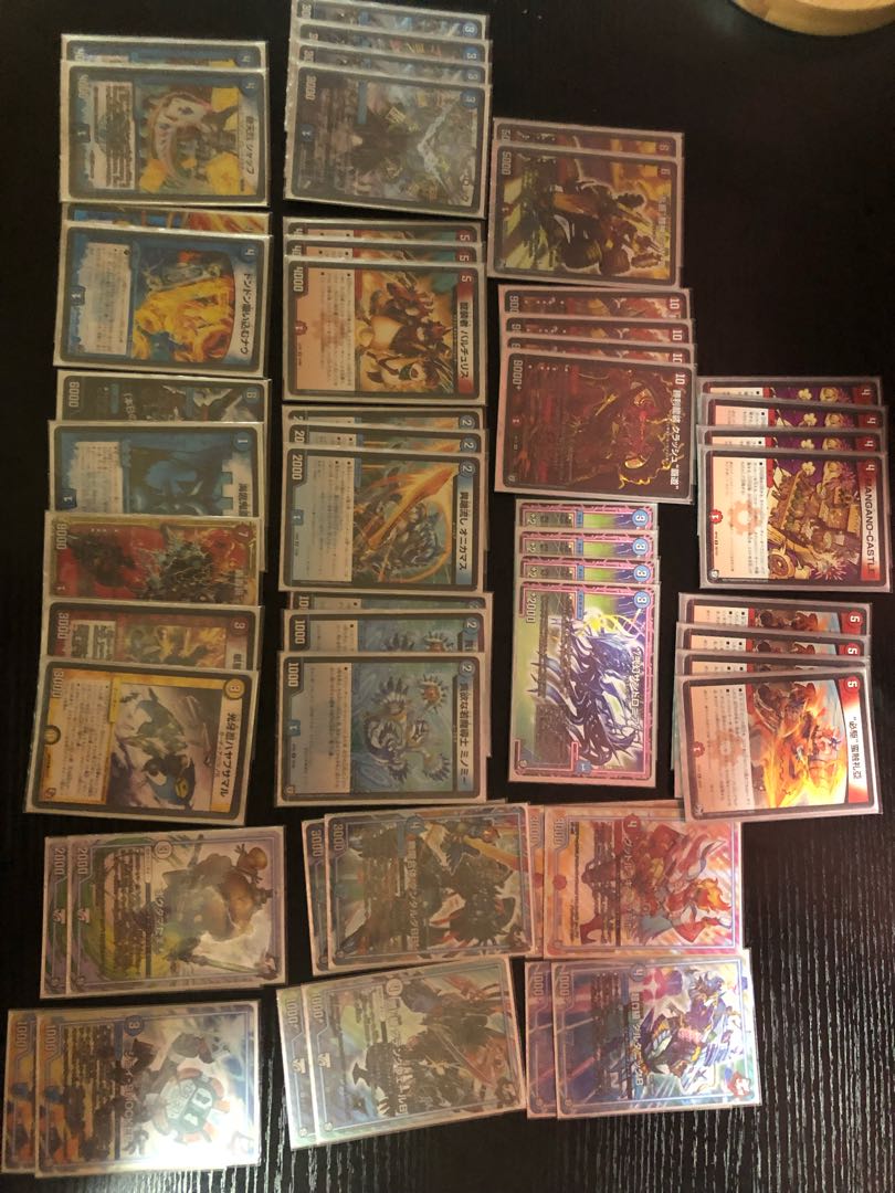 赤青覇道　デッキ　GR付き