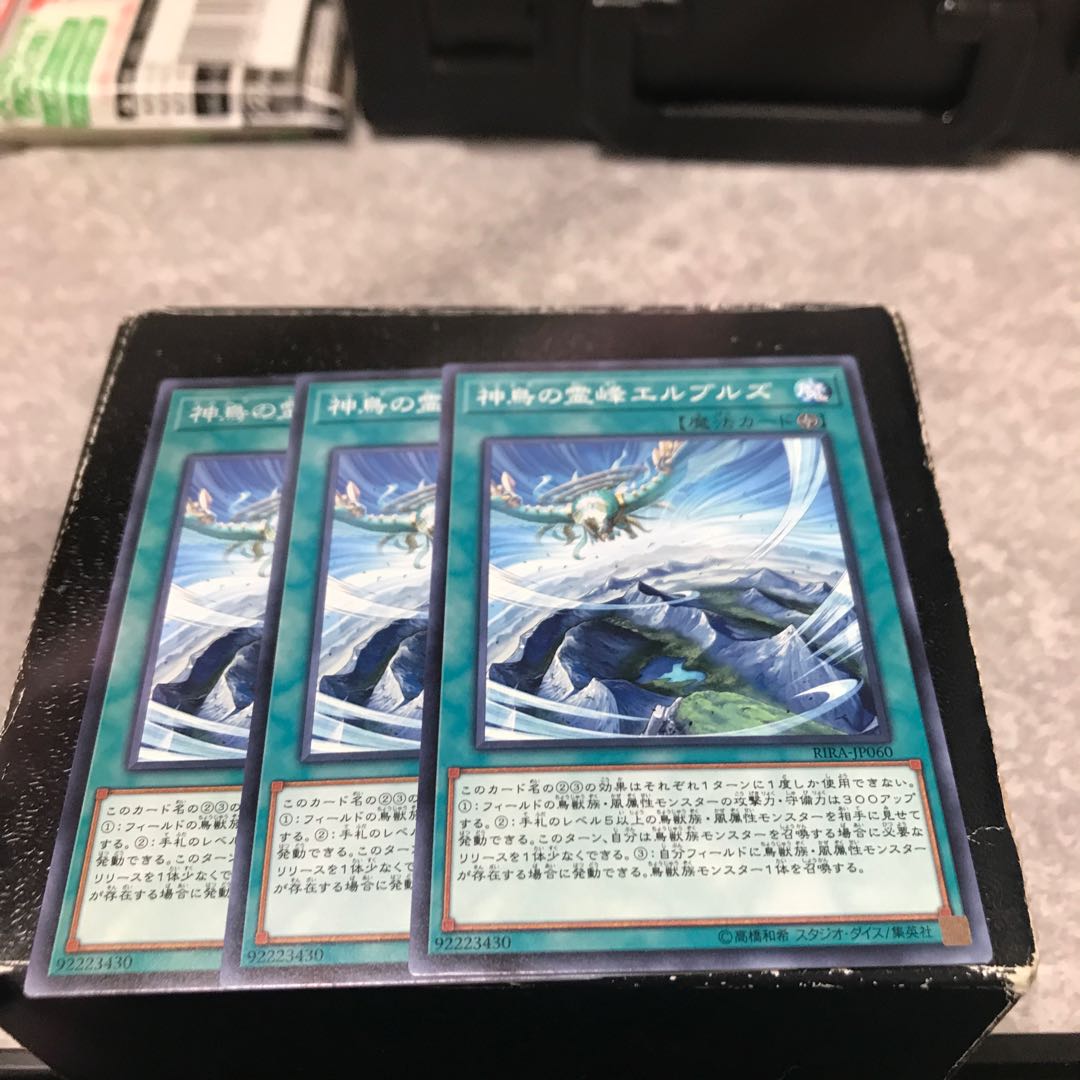 神鳥の霊峰エルブルズ ノーマル3枚