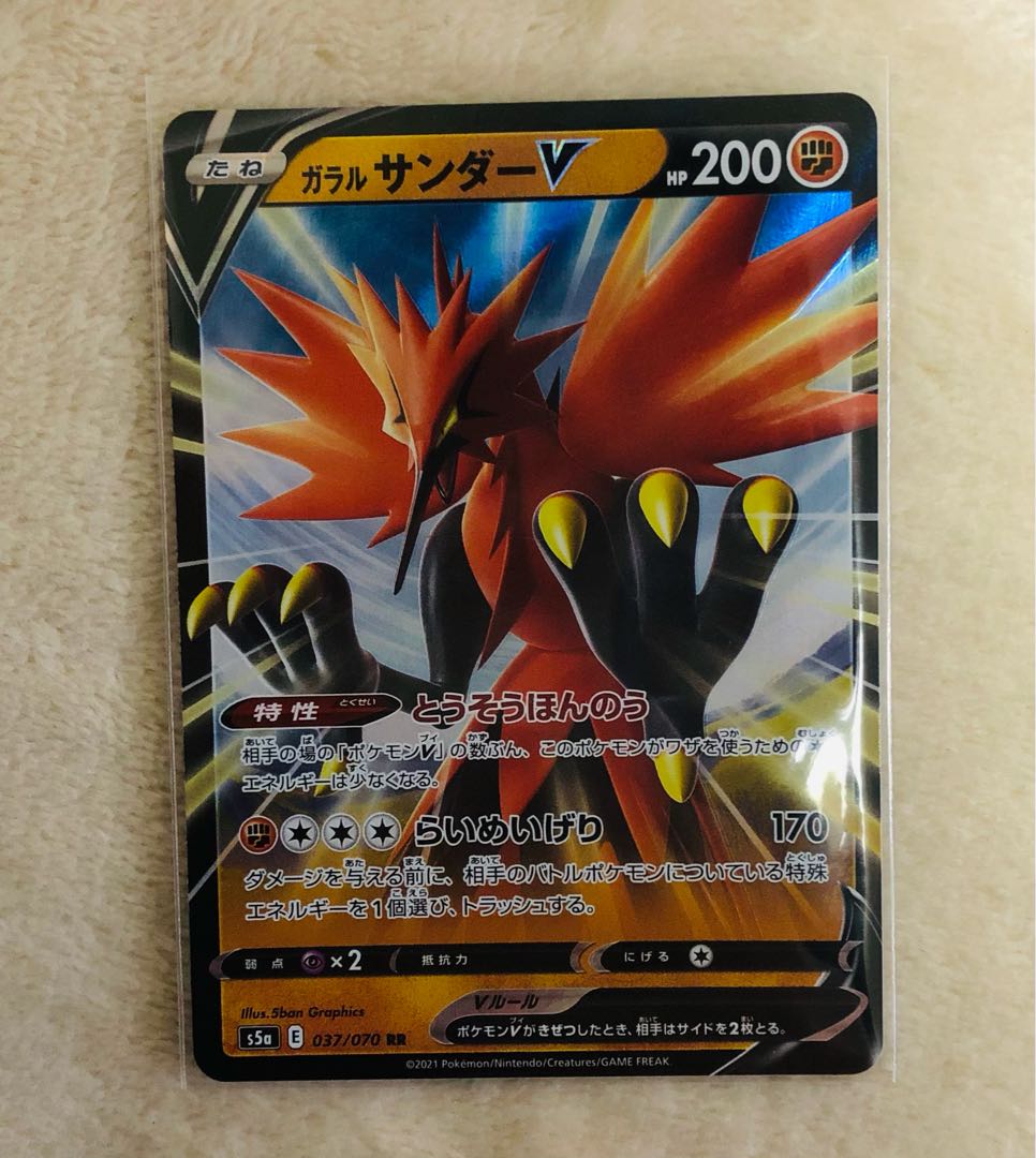ガラルサンダーV RR