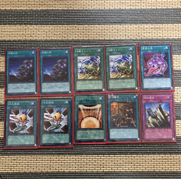 即発送 ネタ構築/ジョウゲンデッキ メイン40+カスタム用サイド50 ぽん山