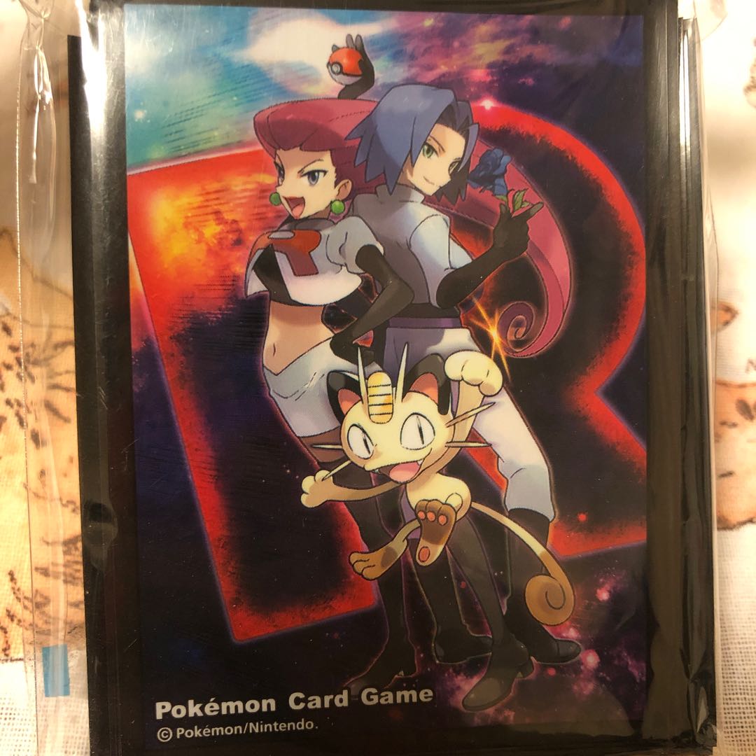 未使用品・デッキシールド☆ロケット団