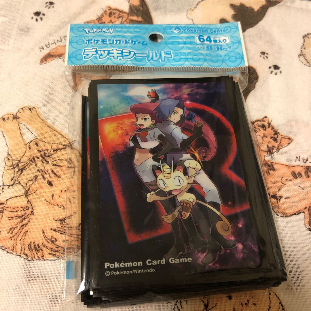 未使用品・デッキシールド☆ロケット団