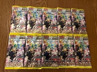 【新品美品！大人気！】ポケモンカード　イーブイヒーローズ未開封10パック