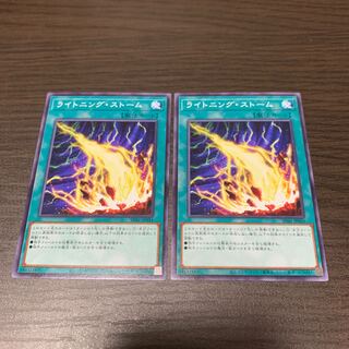 カバオ君様専用　ライトニング・ストーム2枚