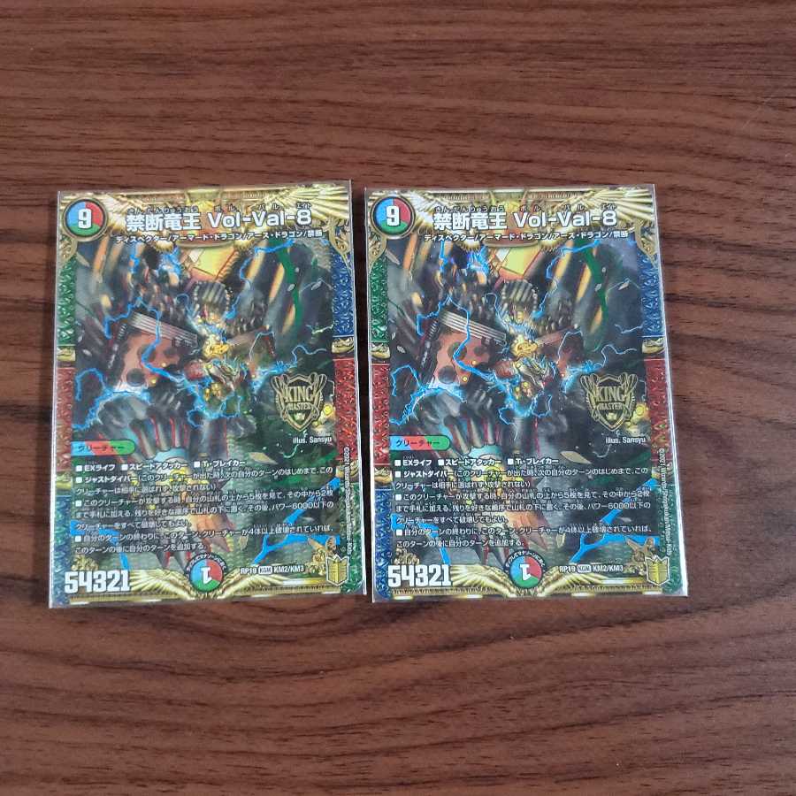 禁断竜王 Vol-Val-8 2枚