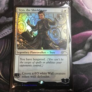 盾魔道士、テヨ/Teyo, the Shieldmage プロモ