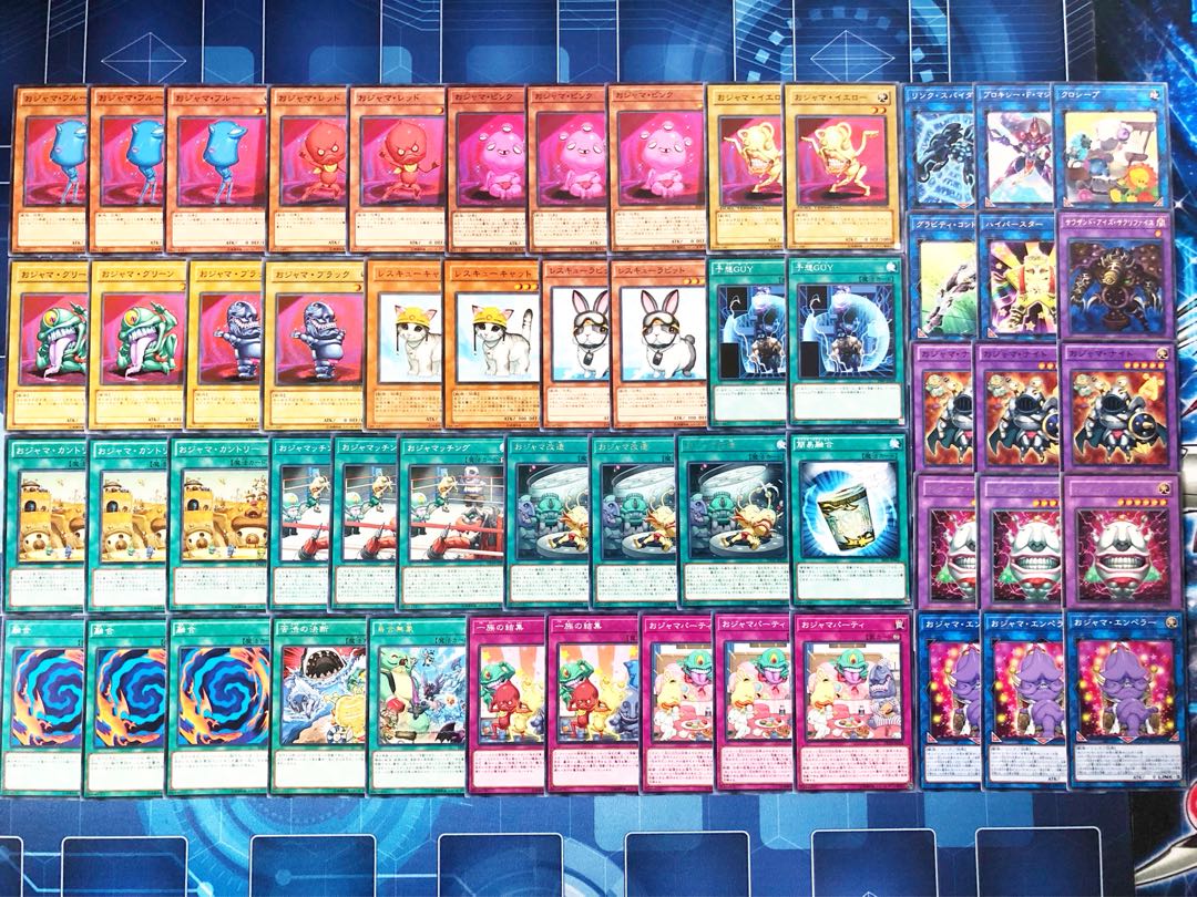 No.77 Ojama Gachi-Built Deck Ojama Blue Rescue Cat