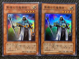 【ぽぽたん】遊戯王 2390 熟練の白魔導師 2枚 スーパー