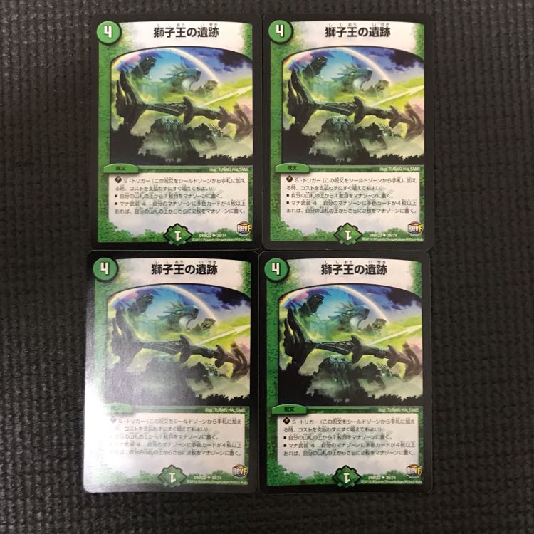 獅子王の遺跡 4枚