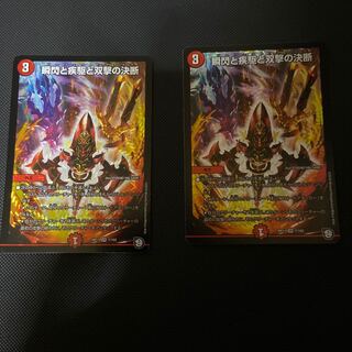 瞬閃と疾駆と双撃の決断