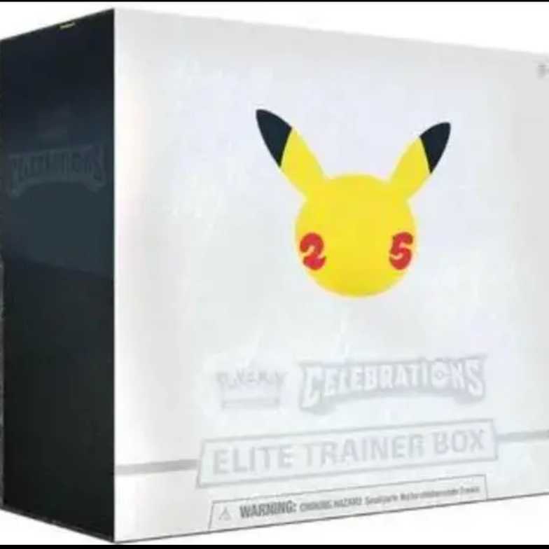 New] Pokemon 25th Anniversary Celebration Elite Trainer Box