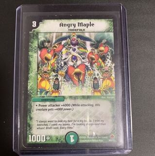 デュエマ Angry Maple 海外限定プロモ