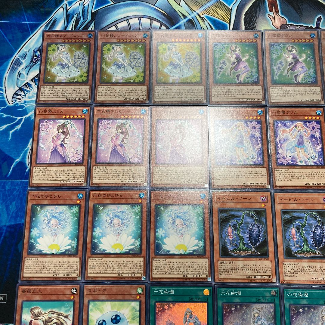 No.039 遊戯王 本格構築! 六花 デッキ40枚+EX15枚