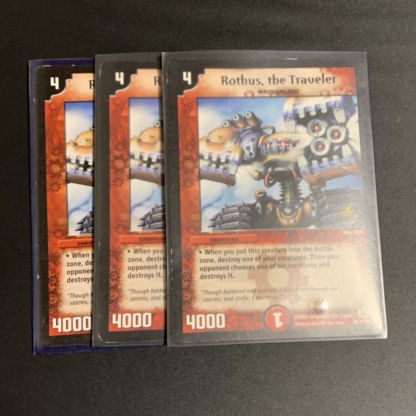 デュエマ 銃神兵ディオライオス 海外版プロモ 3枚