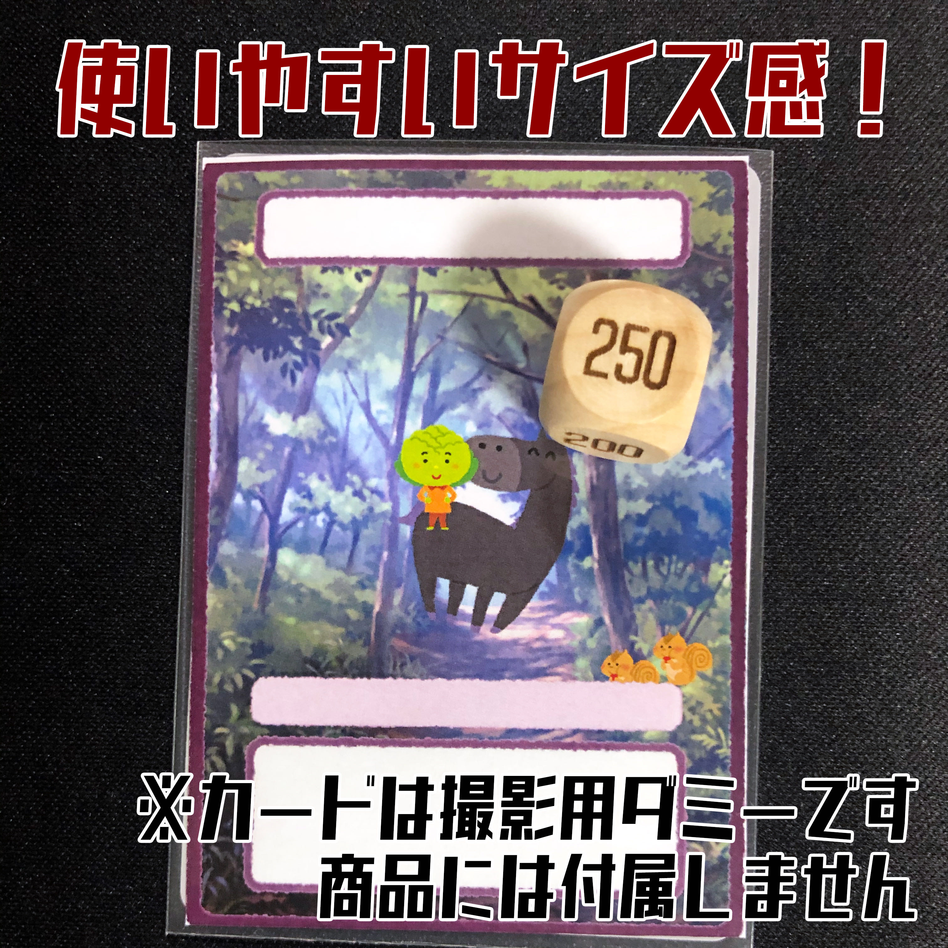 ポケカ用 木製ハンドメイドダメカンダイス 12個セット