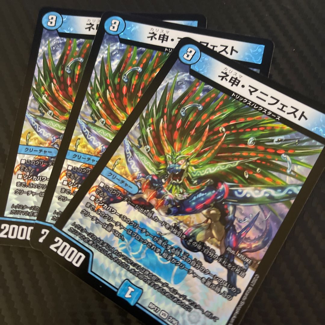 ネ申・マニフェスト　3枚