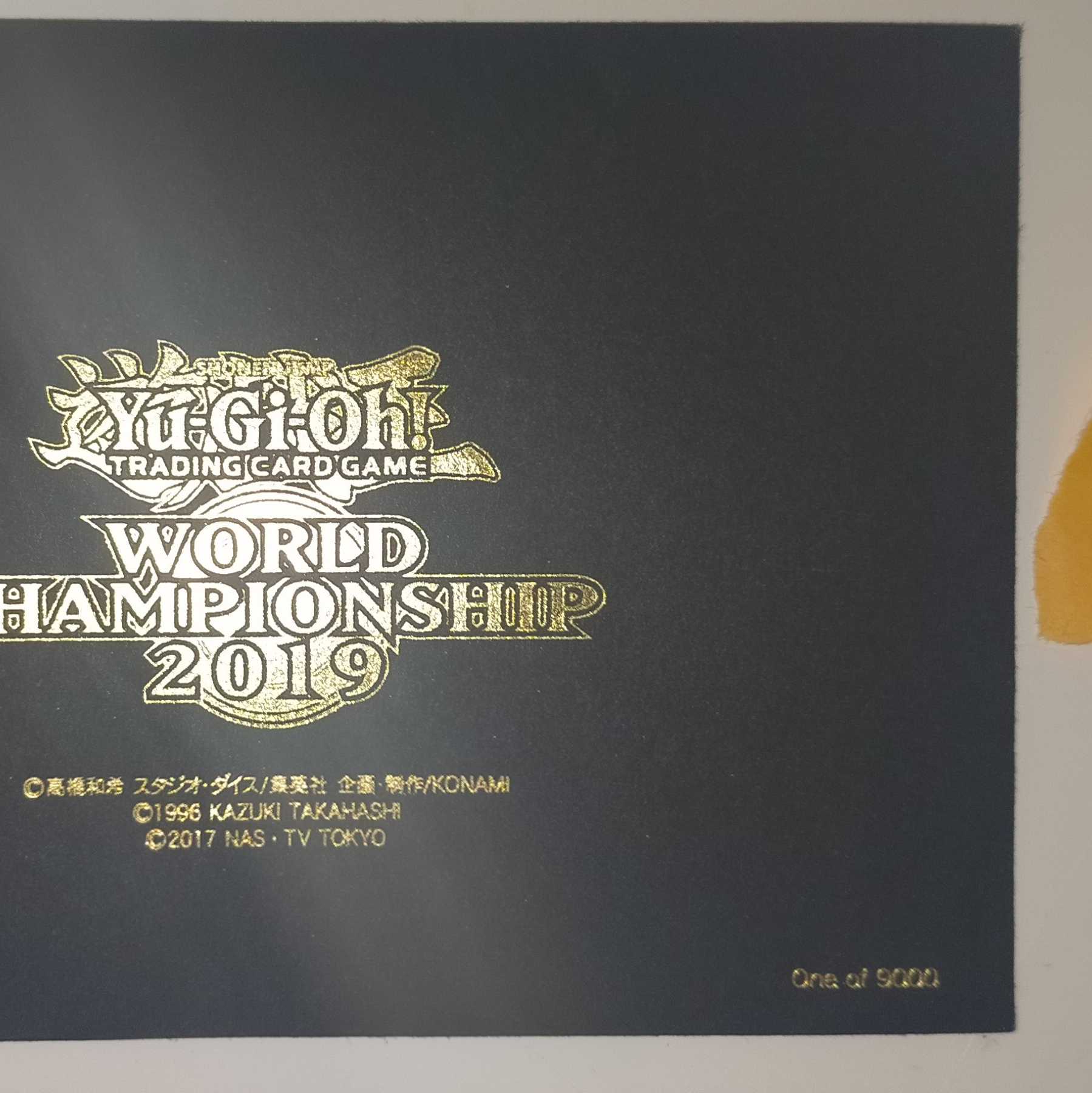 遊戯王 WCS 2019 真紅眼の黒竜 死者蘇生 ミレニアムシークレット