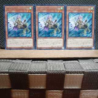 【ぽぽたん】遊戯王 427  エレメントセイバー・マカニ 3枚 字レア