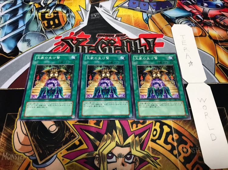 王家の生け贄 ノーマル 3枚セット