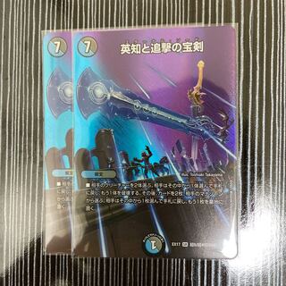 英知と追撃の宝剣　2枚セット